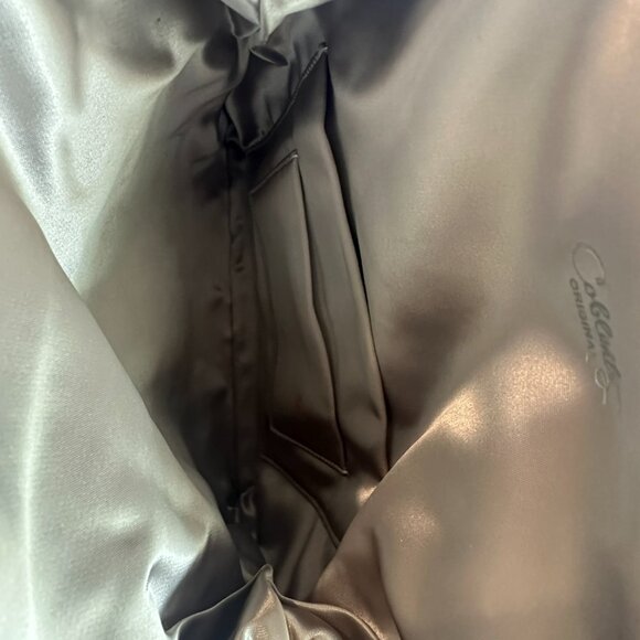 🖤 Incredibly Elegant Vintage Coblentz Original Dark Blue Satin Evening Bag 🖤 - Picture 7 of 9